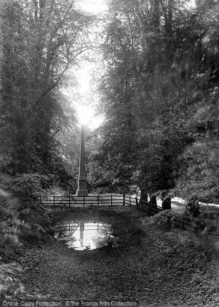 Photo of Edgehill, The Obelisk 1922