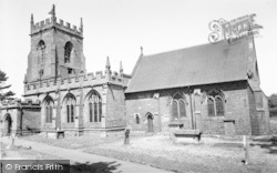 Church c.1955, Edgmond