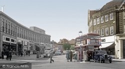 Edgwarebury Lane c.1955, Edgware
