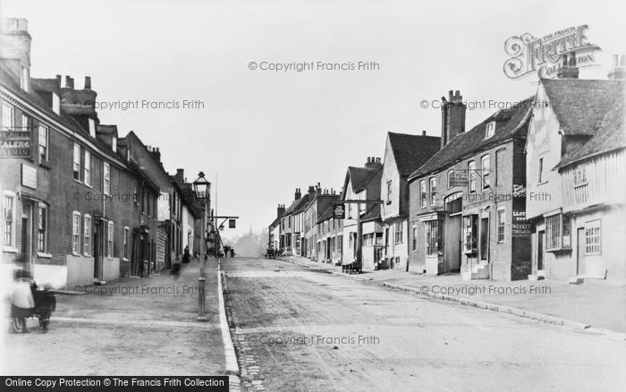 Photo of Edgware, High Street c.1890