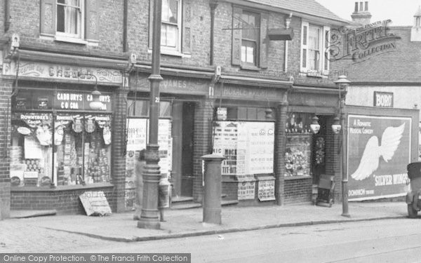 Photo of Edgware, High Street Shops 1930