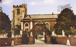 St Lawrence's Church c.1955, Edgware