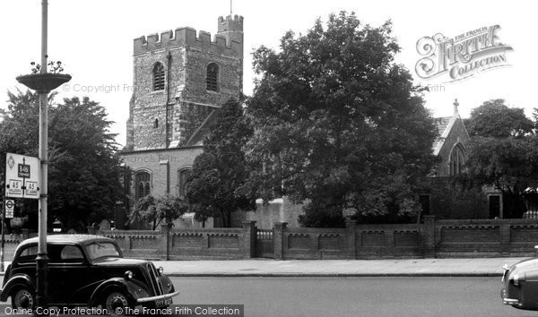 Photo of Edgware, St Margaret's Parish Church 1954