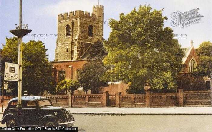 Photo of Edgware, St Margaret's Parish Church 1954