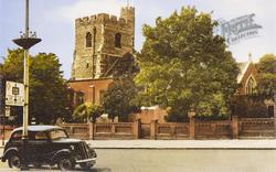 St Margaret's Parish Church 1954, Edgware