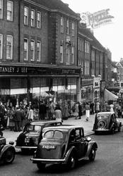 Station Road, Stanley J Lee Store 1954, Edgware