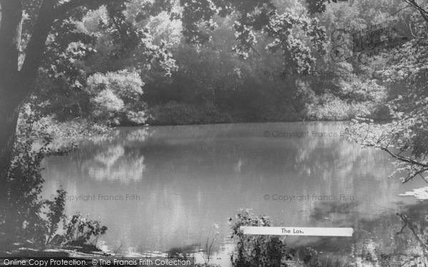 Photo of Edgware, The Lake, Moat Mount c.1960