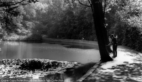 Photo of Edgware, The Lake, Moat Mount c.1960