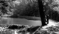 The Lake, Moat Mount c.1960, Edgware