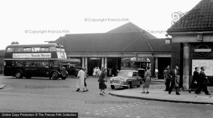 Photo of Edgware, The Underground Station, Station Road 1954