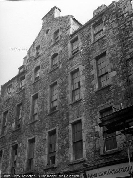 Photo of Edinburgh, 236 244 Canongate 1956