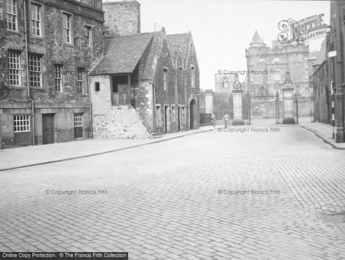 Photo of Edinburgh, Abbey Strand And Holyrood Palace 1949