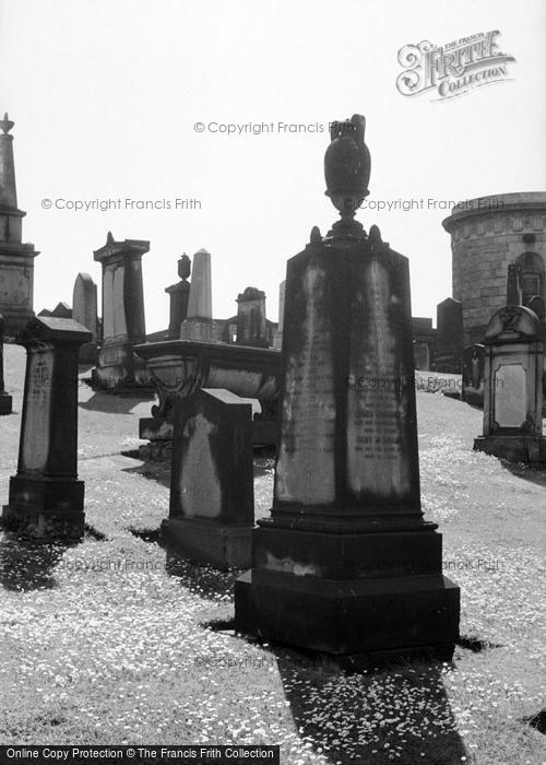 Photo of Edinburgh, Calton Cemetery c.1960