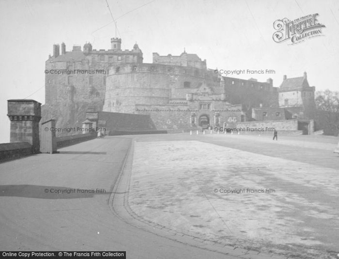 Photo of Edinburgh, Castle 1948