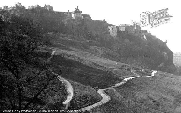 Photo of Edinburgh, Castle 1949