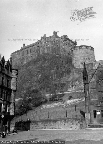 Photo of Edinburgh, Castle 1953