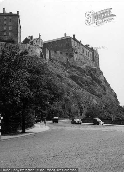 Photo of Edinburgh, Castle 1955