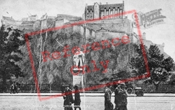 Castle And Guthrie Memorial c.1925, Edinburgh