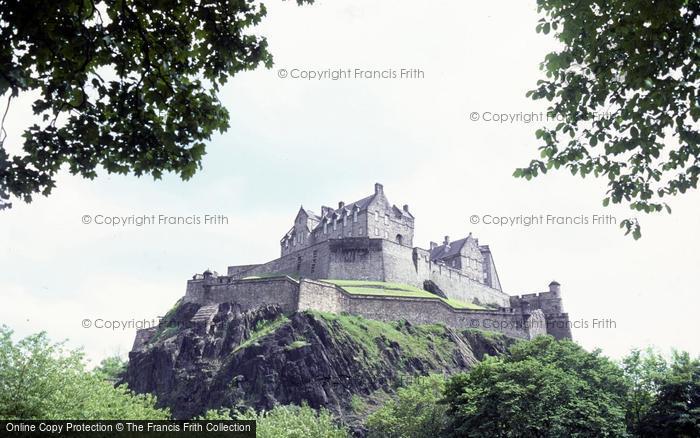 Photo of Edinburgh, Castle, From North 1984