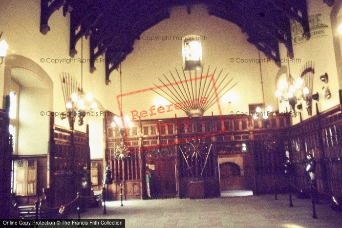 Photo of Edinburgh, Castle, The Great Hall 1983
