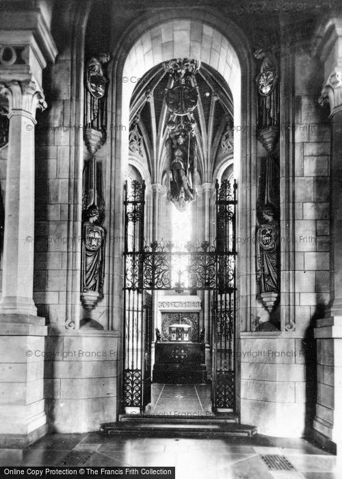 Photo of Edinburgh, Castle, The War Memorial Shrine c.1930