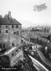 Castle, View From South Ramparts c.1930, Edinburgh