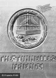 Castle, War Memorial, 'the Tunnellers' Friends' c.1930, Edinburgh