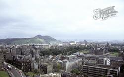 City And Arthur's Seat From Castle 1983, Edinburgh