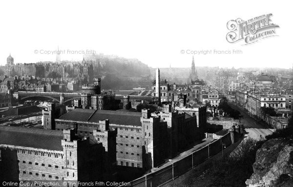 Photo of Edinburgh, From Calton Hill 1897