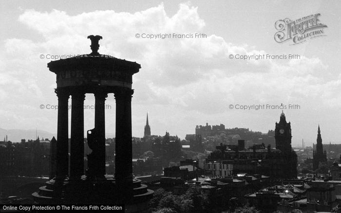 Photo of Edinburgh, From Calton Hill c.1960