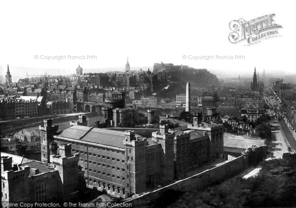 Photo of Edinburgh, From The Calton Hill 1897