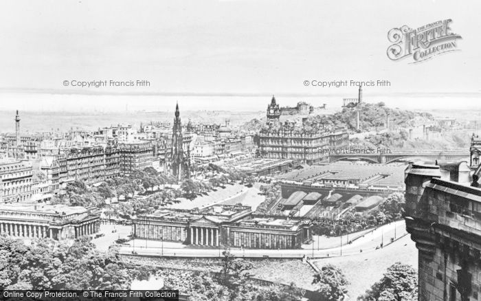 Photo of Edinburgh, From The Castle c.1939