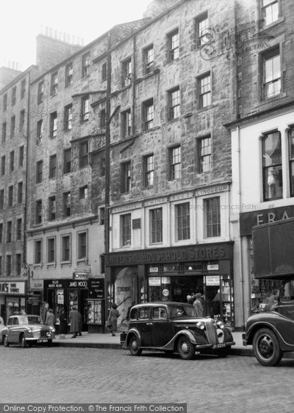 Photo of Edinburgh, High Street 1954