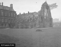 Holyrood Abbey 1948, Edinburgh
