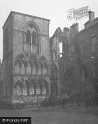 Holyrood Abbey, West Tower And Nave Entrance 1948 , Edinburgh