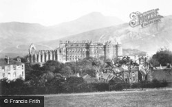 Holyrood Palace And Arthur's Seat c.1935, Edinburgh