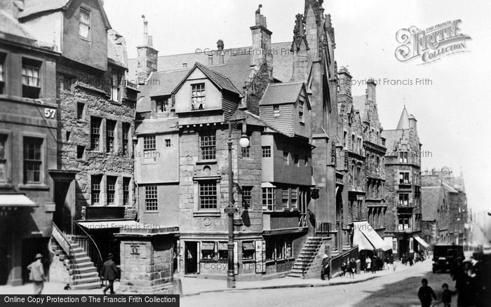Photo of Edinburgh, John Knox's House c.1935