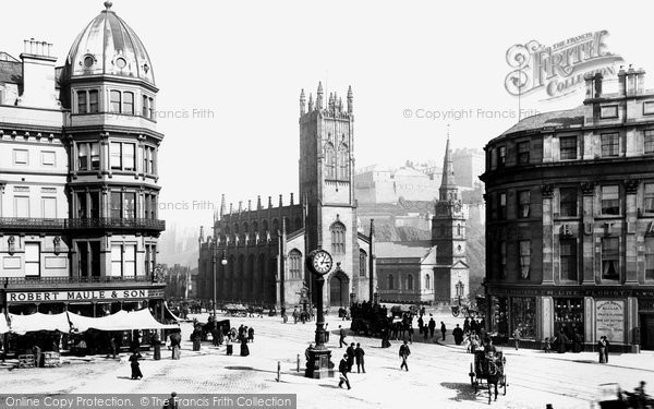 Photo of Edinburgh, Junction Of Hope Street, West End And Princes Street 1897