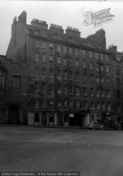 Photo of Edinburgh, Milne's Court, Front Range 1953