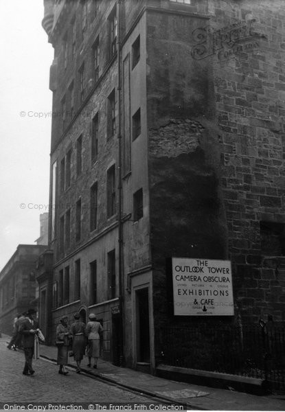 Photo of Edinburgh, Outlook Tower 1953