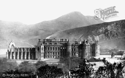 Palace Of Holyroodhouse And Arthur's Seat 1897, Edinburgh