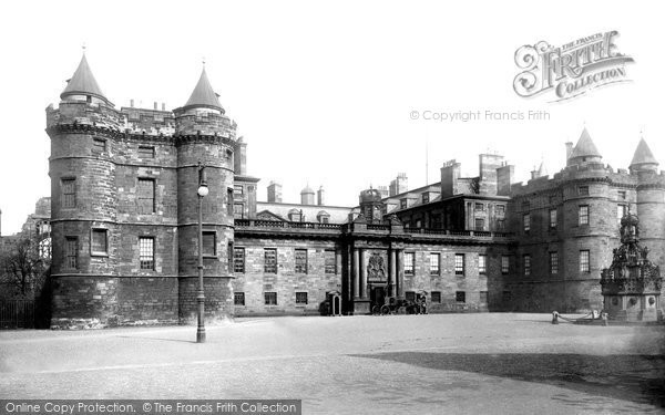 Photo of Edinburgh, Palace Of Holyroodhouse, Entrance 1897