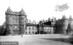 Palace Of Holyroodhouse, Entrance 1897, Edinburgh