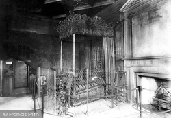 Palace Of Holyroodhouse, King Charles's Bedroom 1897, Edinburgh