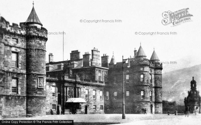 Photo of Edinburgh, Palace Of Holyroodhouse, Main Entrance c.1930