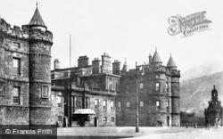 Palace Of Holyroodhouse, Main Entrance c.1930, Edinburgh