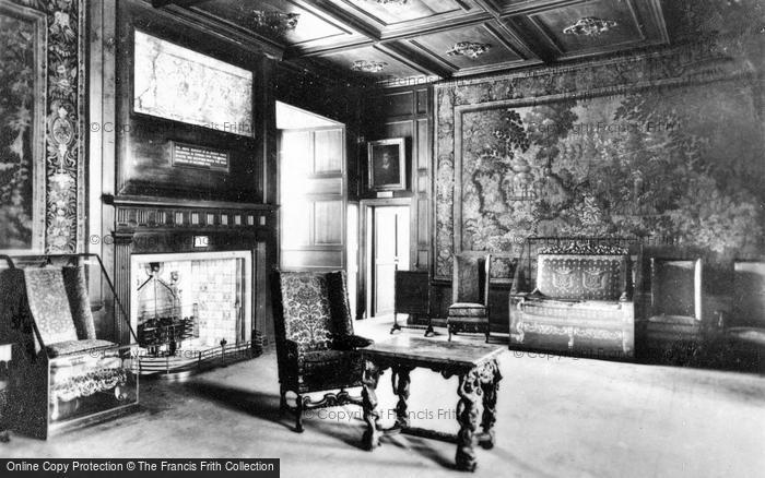 Photo of Edinburgh, Palace Of Holyroodhouse, Mary Queen Of Scots' Audience Chamber c.1930
