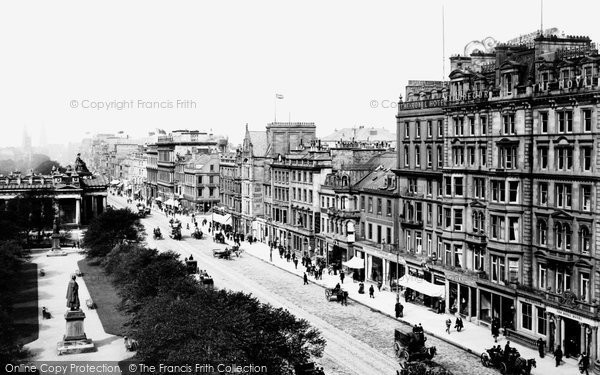 Photo of Edinburgh, Princes Street 1897