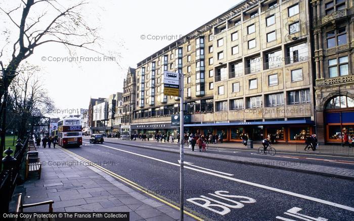 Photo of Edinburgh, Princes Street c.1990