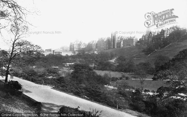 Photo of Edinburgh, Princes Street Gardens 1897